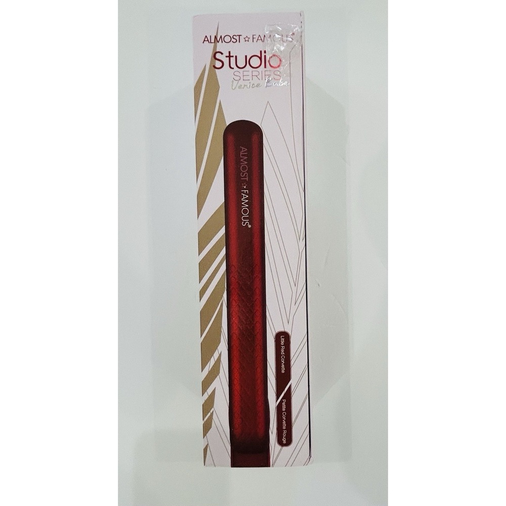Almost Famous Flat Iron Hair Straightener 1.25" Venice‎ Babe Little Red Corvette